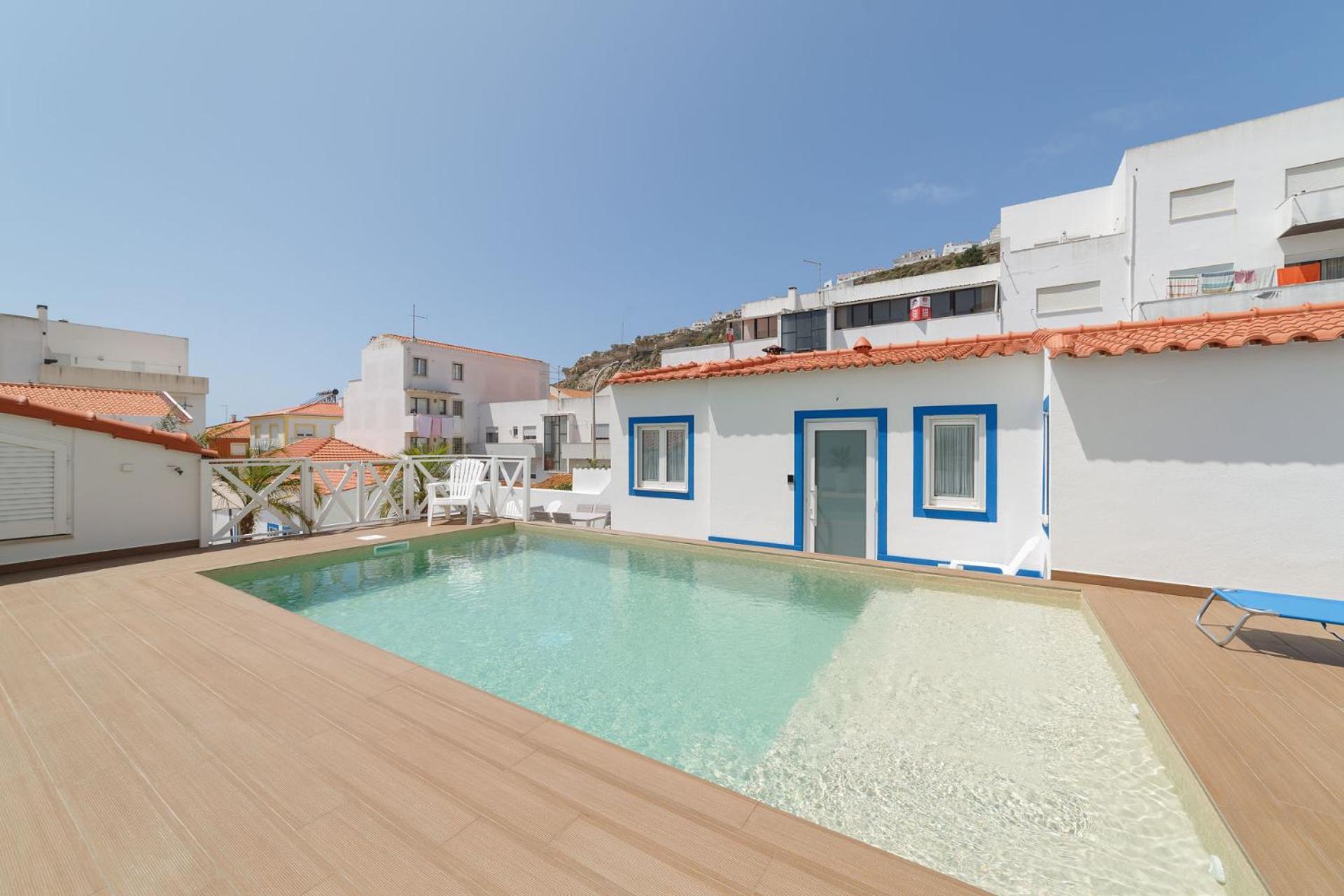 Patio C'Un Casinhas Apartman Nazaré Kültér fotó
