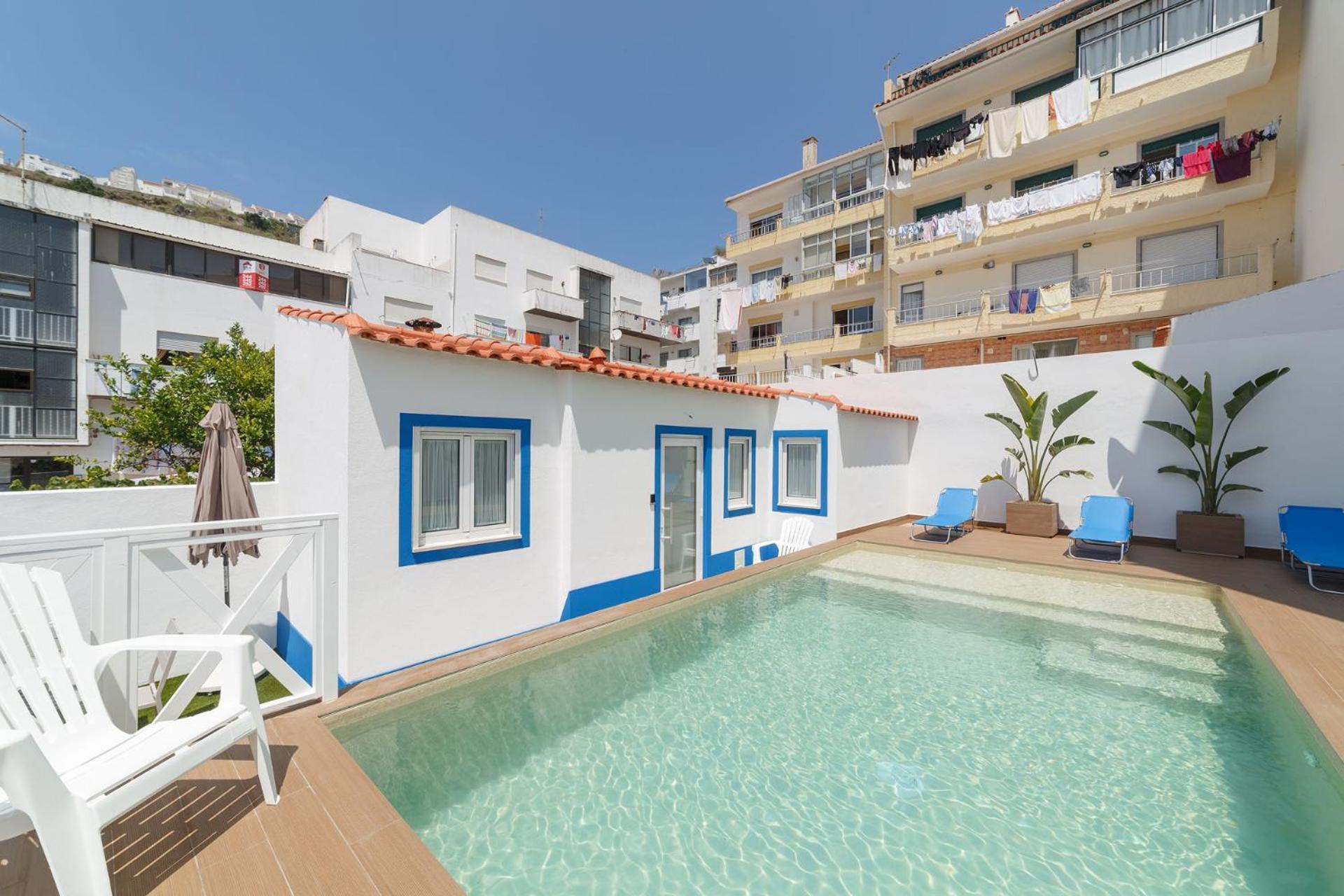 Patio C'Un Casinhas Apartman Nazaré Kültér fotó
